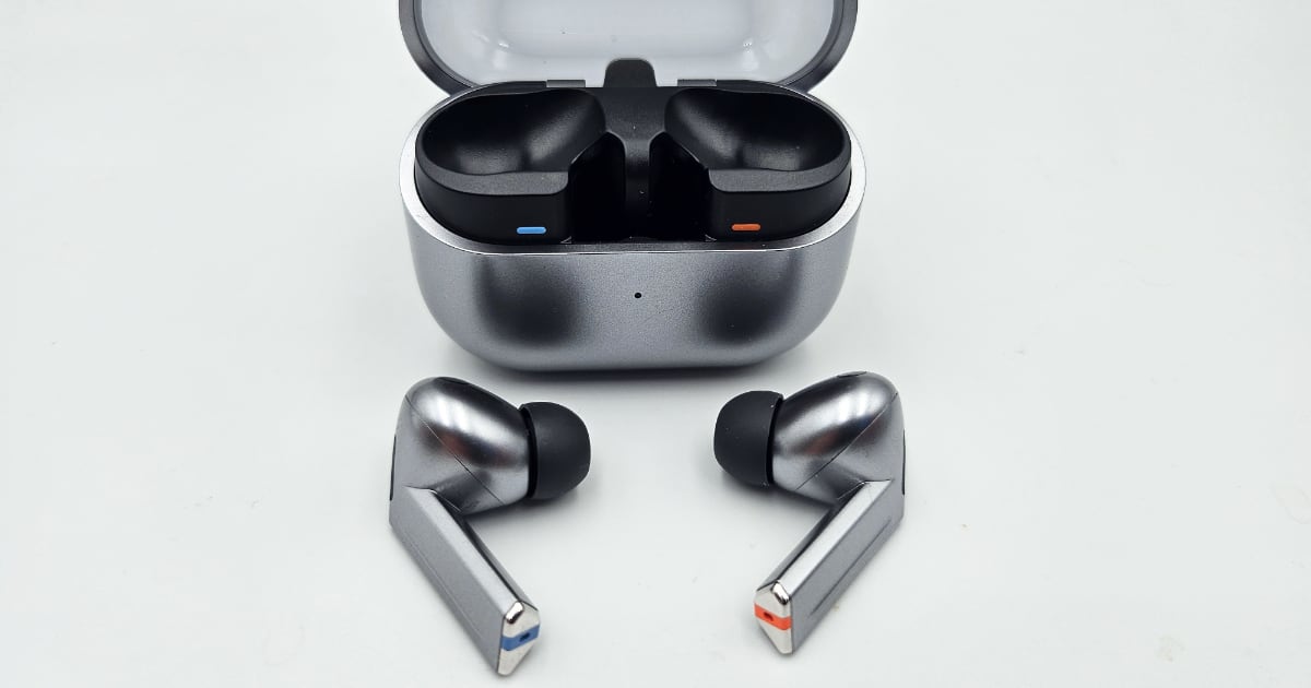 Galaxy Buds 3. Illustrazione di Samsung Galaxy Buds 3. Illustrazione di Samsung