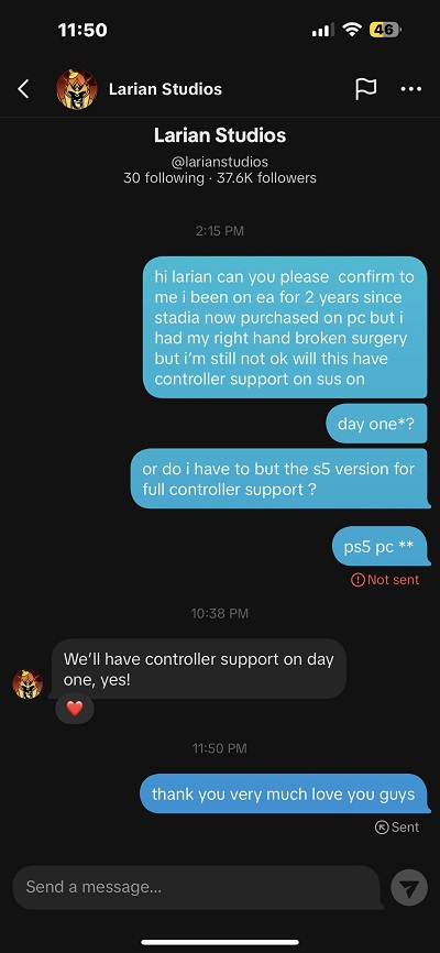 Gli sviluppatori di Baldur's Gate III aggiungeranno il supporto per il gamepad alla versione PC-2 Gli sviluppatori di Baldur's Gate III aggiungeranno il supporto per il gamepad alla versione PC-2