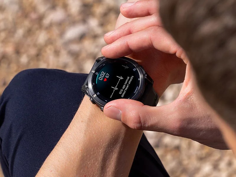 Applicazione ECG di Garmin App Garmin per l'elettrocardiogramma (ECG)