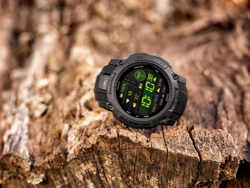 Garmin Instinct 3 Tactical Edition. Illustrazione: Garmin