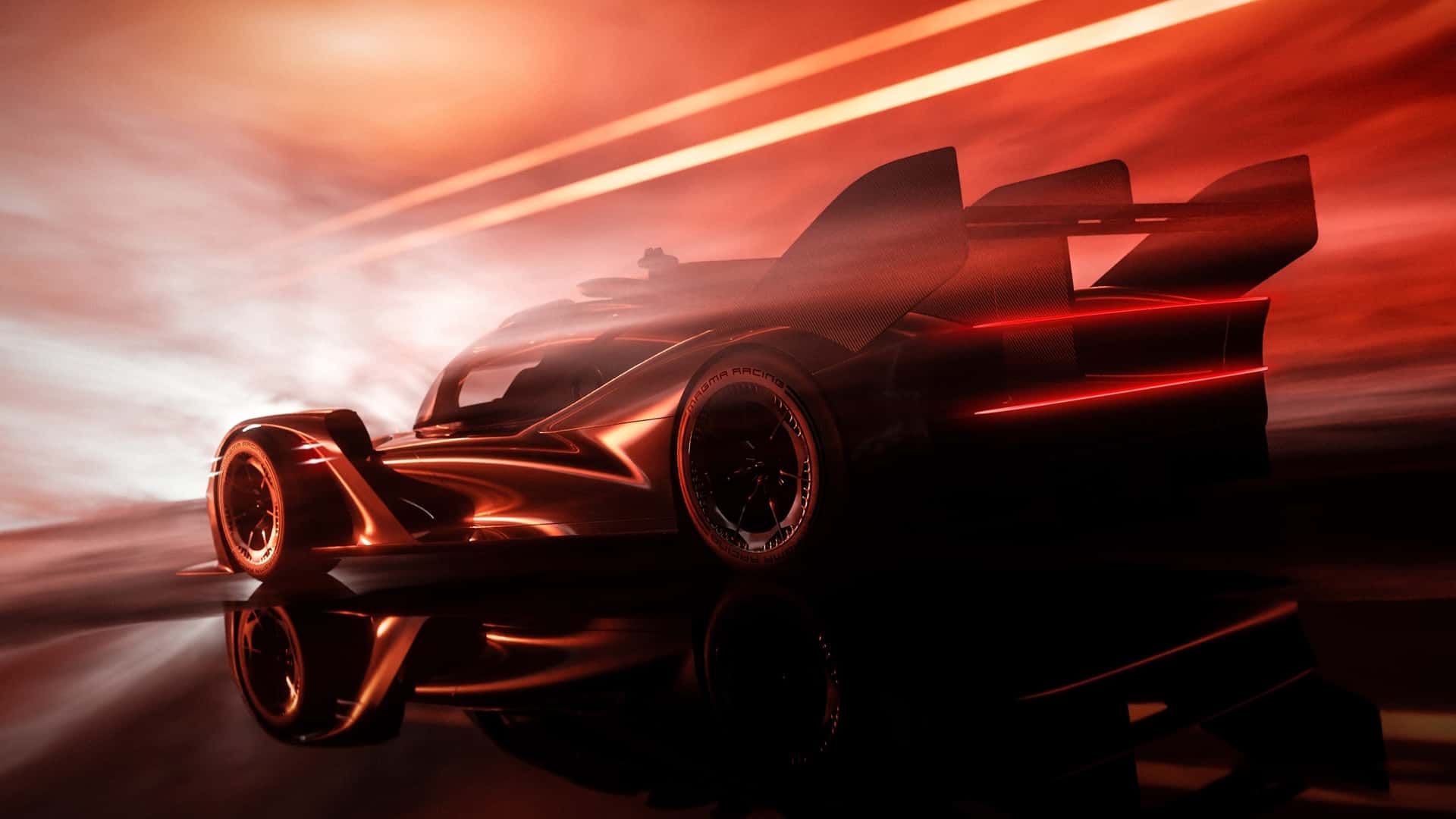Genesis GMR-001 in pista