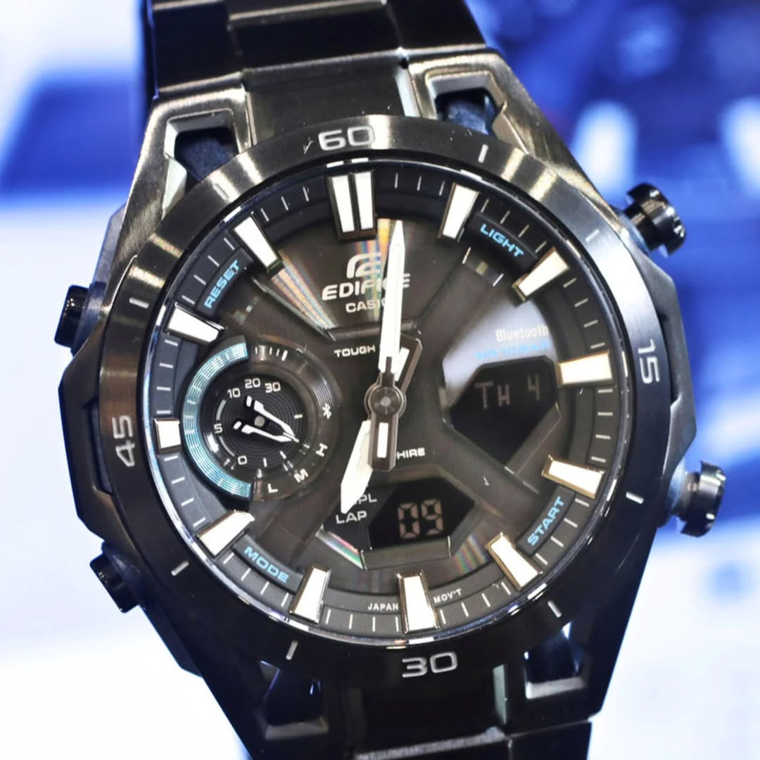 Design dell'orologio Casio ispirato alla Formula 1