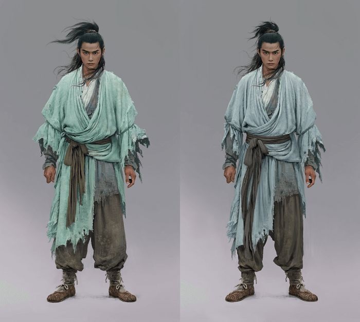 Una scena epica dal mondo orientale del gioco La leggenda degli eroi di Quanyong
