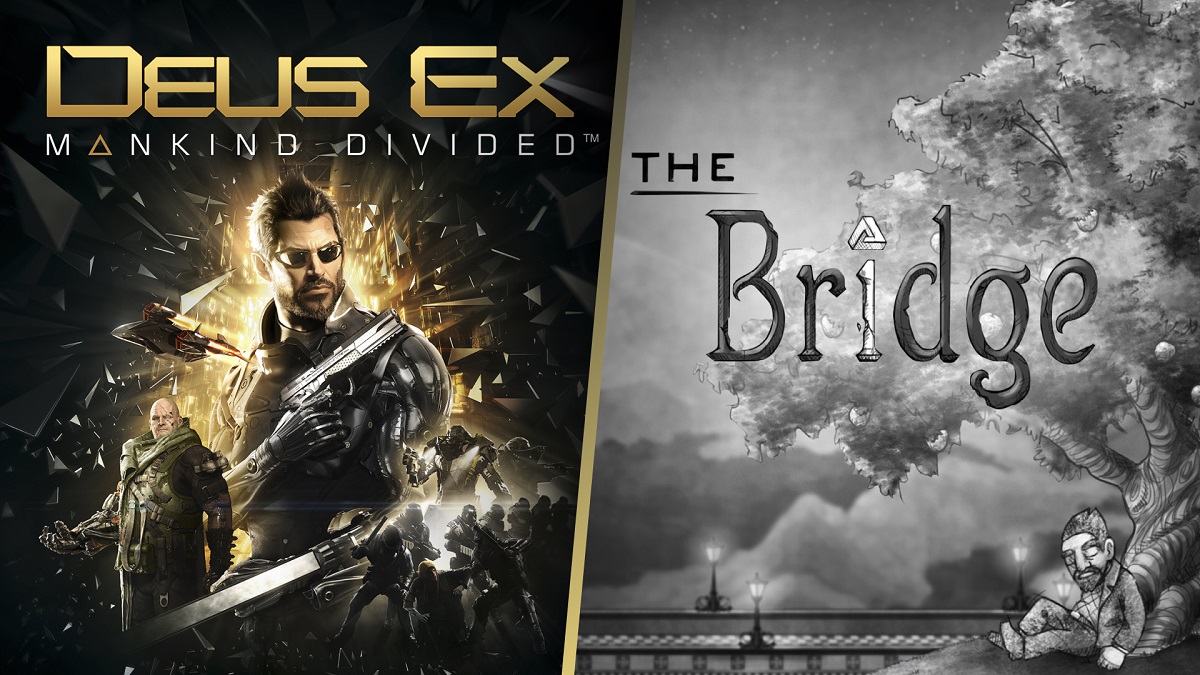 Un'offerta difficile da rifiutare: EGS regala Deus Ex: Mankind Divided e il puzzle game The Bridge. Un'offerta difficile da rifiutare: EGS regala Deus Ex: Mankind Divided e il puzzle game The Bridge.