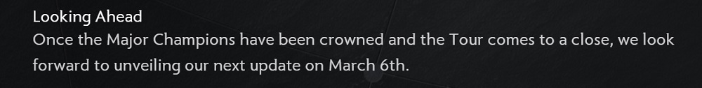 È ufficiale: il prossimo aggiornamento principale di Dota 2 sarà rilasciato il 6 marzo.-2 È ufficiale: il prossimo aggiornamento principale di Dota 2 sarà rilasciato il 6 marzo.-2