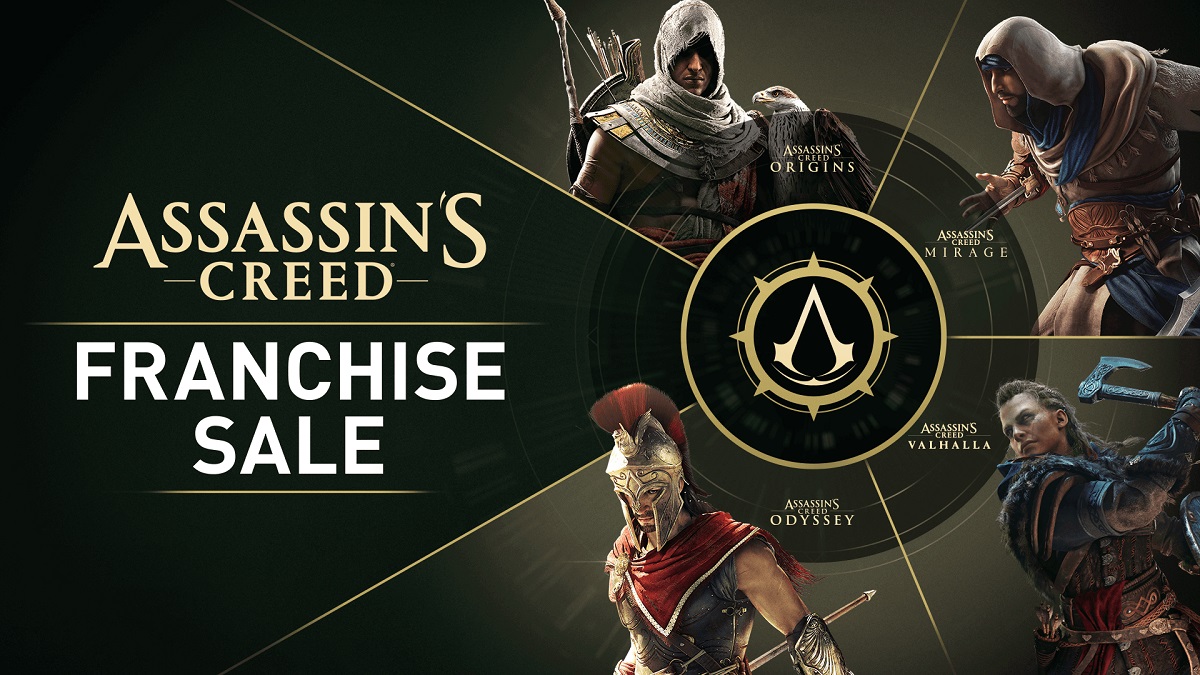 Non potete rifiutare: EGS ha lanciato una vendita di giochi di Assassin's Creed con sconti fino all'85%. Non potete rifiutare: EGS ha lanciato una vendita di giochi di Assassin's Creed con sconti fino all'85%.