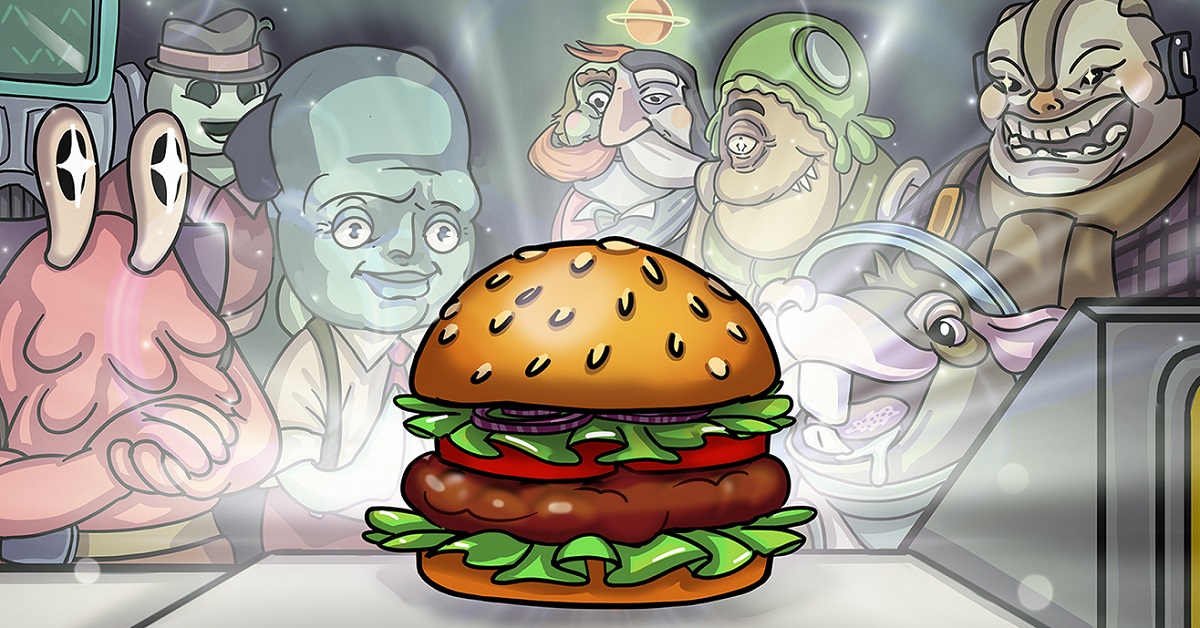 Cucinate un hamburger per gli alieni: un omaggio del gioco d'azione roguelite Godlike Burger è stato lanciato all'EGS Cucinate un hamburger per gli alieni: un omaggio del gioco d'azione roguelite Godlike Burger è stato lanciato all'EGS