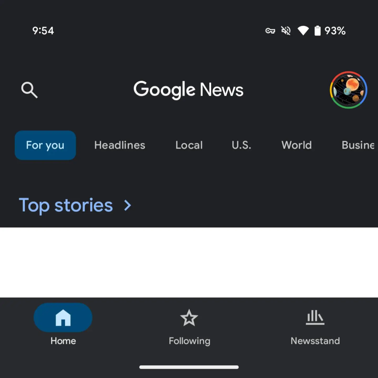 Riprogettazione del piè di pagina di Google News - immagine 1