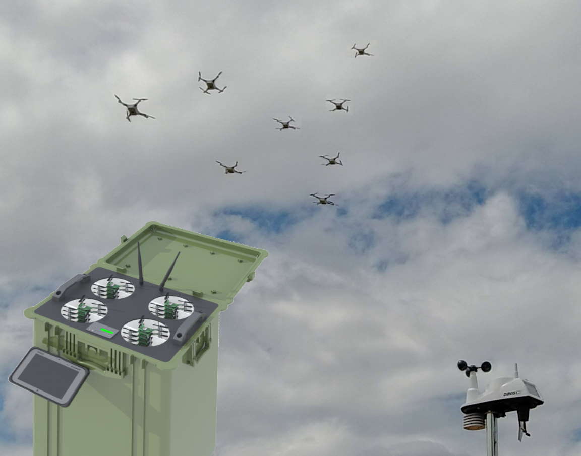 L'aeronautica militare statunitense ordina il sistema WeatherHive che utilizza i droni per prevedere le condizioni meteorologiche