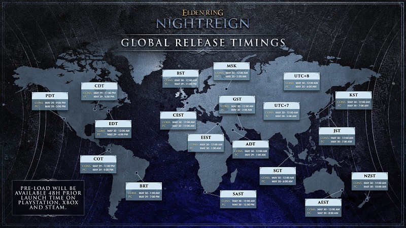 Immagine promozionale di Elden Ring Nightreign