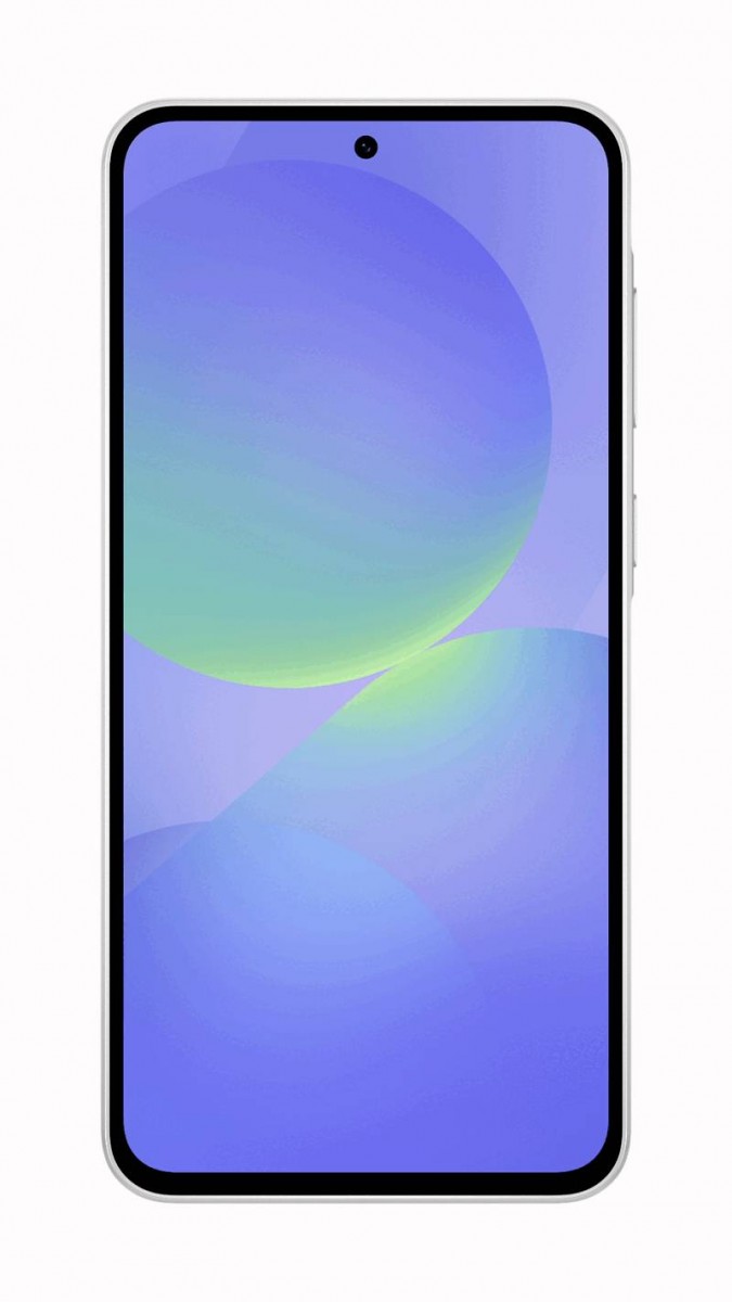 Samsung Galaxy A36 Renderer - Vista anteriore Samsung Galaxy A36 Renderer - Vista anteriore