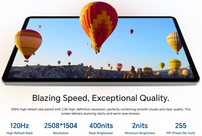 Display di Honor Pad X9a Display di Honor Pad X9a