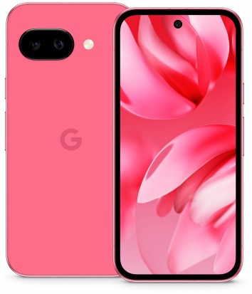 Lo smartphone Google Pixel 9a sullo sfondo Lo smartphone Google Pixel 9a sullo sfondo