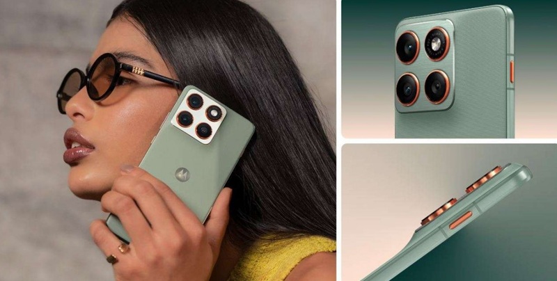 Motorola Edge 70 - vista posteriore