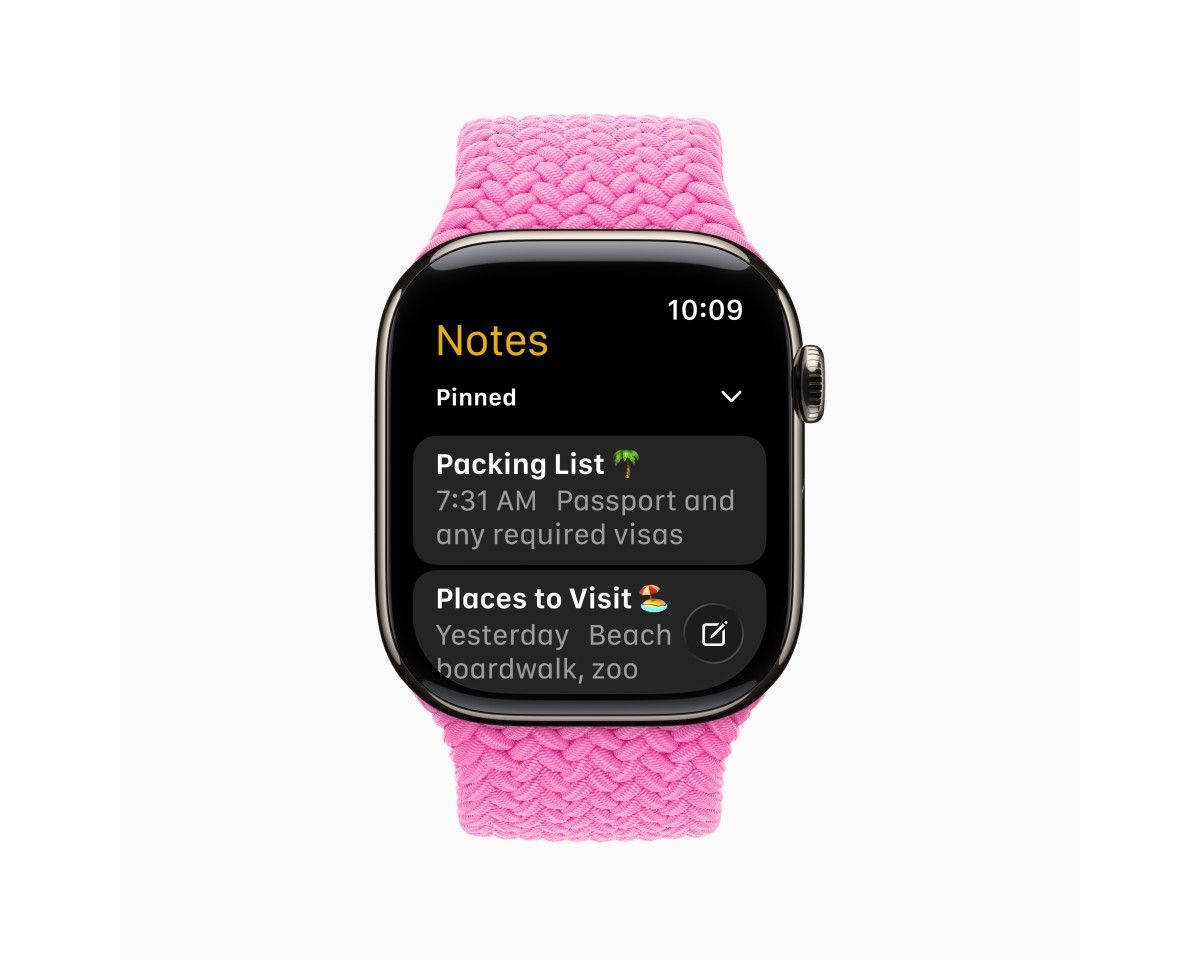 Galleria delle nuove funzionalità di watchOS 26