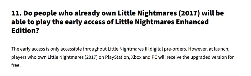 Promo image for Little Nightmares: Enhanced Edition