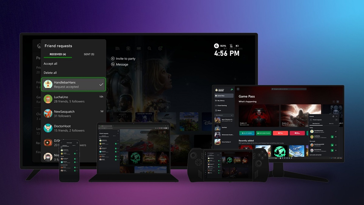 Microsoft sta tornando alla tradizione: la Xbox Series X|S sarà dotata di "richieste di amicizia", una funzione che non è più disponibile dall'epoca di Xbox 360. Microsoft sta tornando alla tradizione: la Xbox Series X|S sarà dotata di "richieste di amicizia", una funzione che non è più disponibile dall'epoca di Xbox 360.