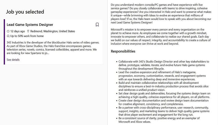 Microsoft potrebbe rilasciare un nuovo capitolo di Halo anche su PlayStation: lo lascia intendere un posto vacante presso i 343 Industries Studios-2 Microsoft potrebbe rilasciare un nuovo capitolo di Halo anche su PlayStation: lo lascia intendere un posto vacante presso i 343 Industries Studios-2