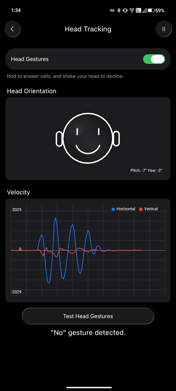 Tracciamento della testa e funzioni di gesti in LibrePods