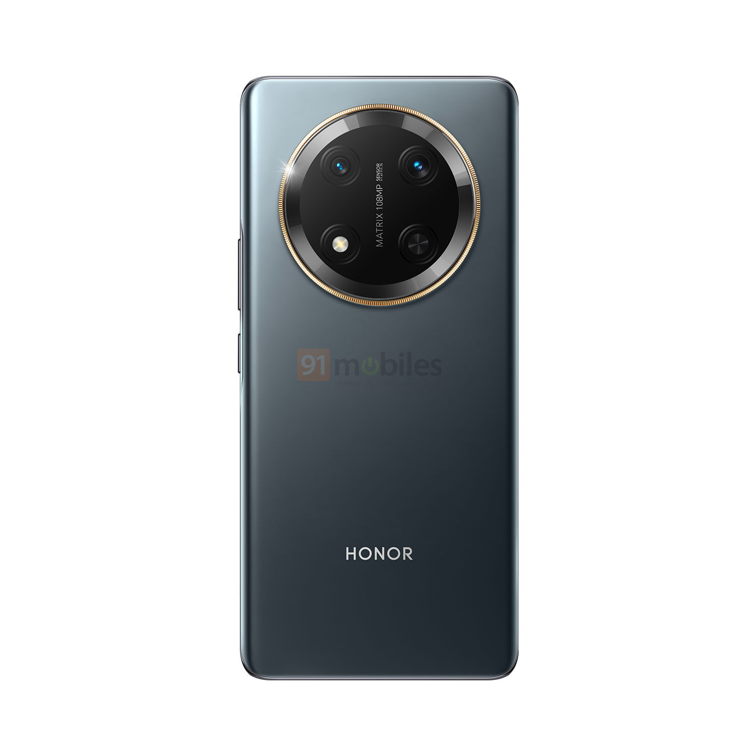 Honor Magic 7 Lite in grigio da un'altra angolazione Honor Magic 7 Lite in grigio da un'altra angolazione