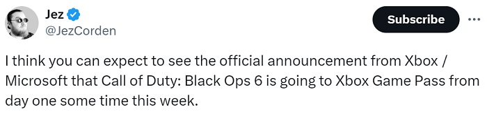 Microsoft ha "accidentalmente" confermato l'uscita di Call of Duty: Black Ops 6 sul servizio Xbox Game Pass-3 Microsoft ha "accidentalmente" confermato l'uscita di Call of Duty: Black Ops 6 sul servizio Xbox Game Pass-3