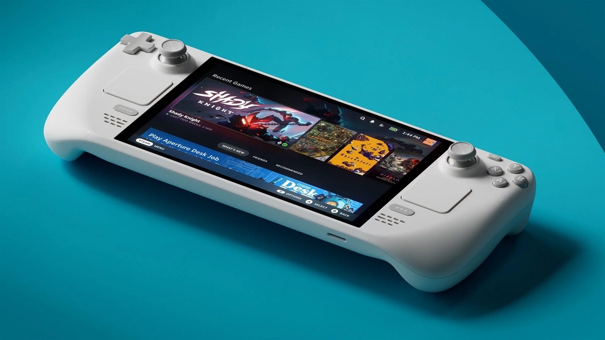 Valve ha presentato un'edizione limitata di Steam Deck OLED in una custodia bianca Valve ha presentato un'edizione limitata di Steam Deck OLED in una custodia bianca