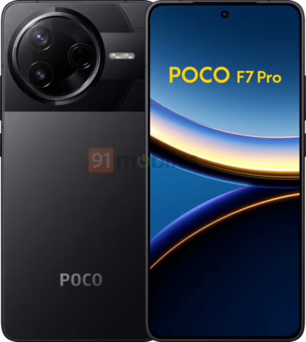 Poco F7 Pro in colore argento