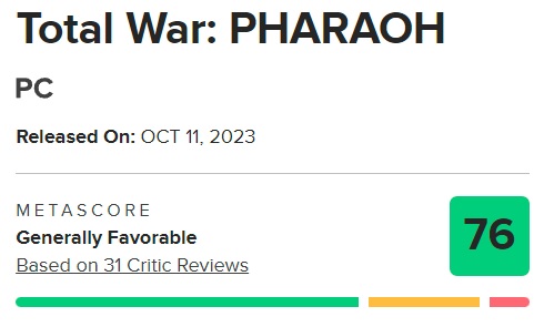 Una strategia familiare in una nuova ambientazione: la critica ha accolto con favore Total War: Pharaoh, ma ha notato la mancanza di nuove idee-2 Una strategia familiare in una nuova ambientazione: la critica ha accolto con favore Total War: Pharaoh, ma ha notato la mancanza di nuove idee-2