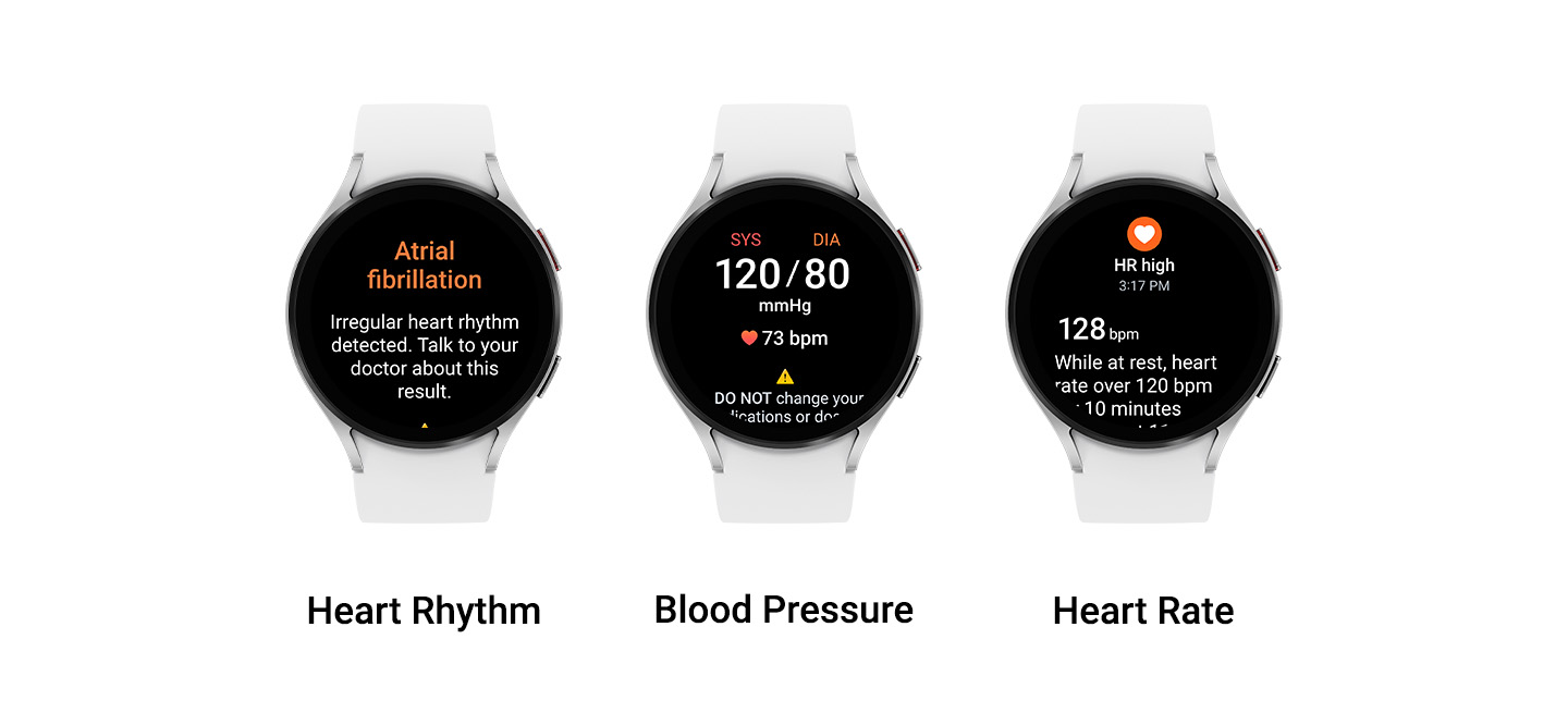 Funzioni sanitarie in uno smartwatch Funzioni sanitarie negli smartwatch della serie Galaxy Watch