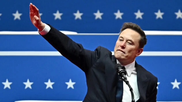 Illustrazione: Getty Images Elon Musk all'inaugurazione di Trump