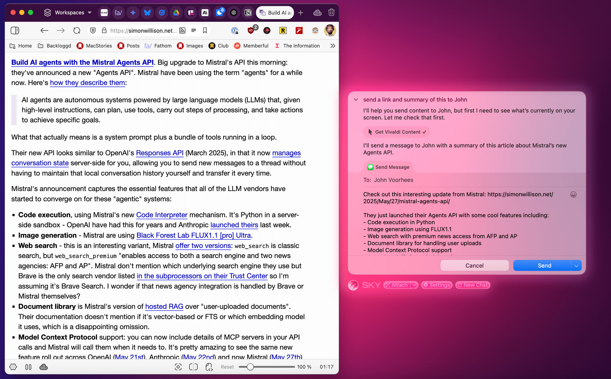 App Sky su Mac App Sky su Mac
