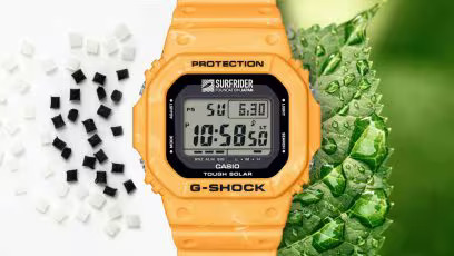 Design giallo brillante G-Shock