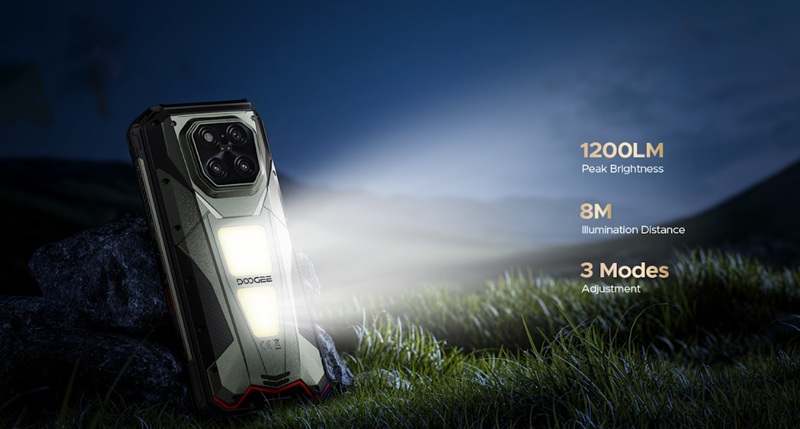 Smartphone rugged Doogee V Max LR con telemetro laser