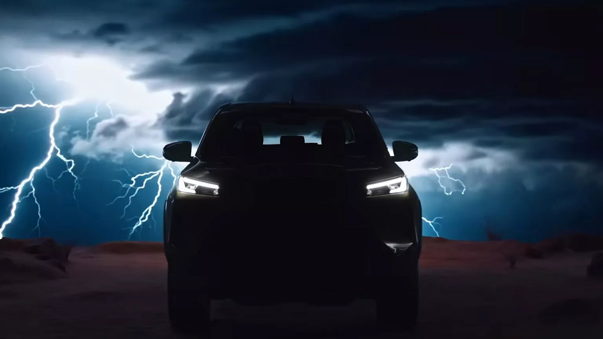 Teaser del nuovo Toyota Hilux 1