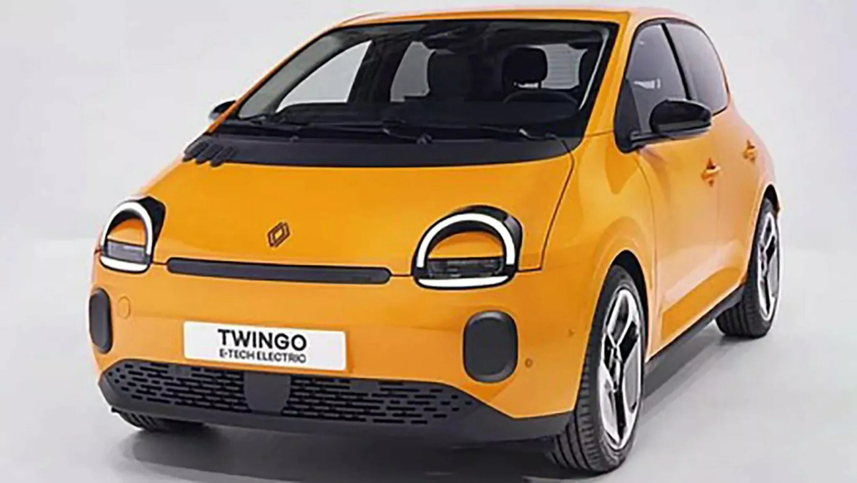 Vista frontale della quarta generazione di Renault Twingo