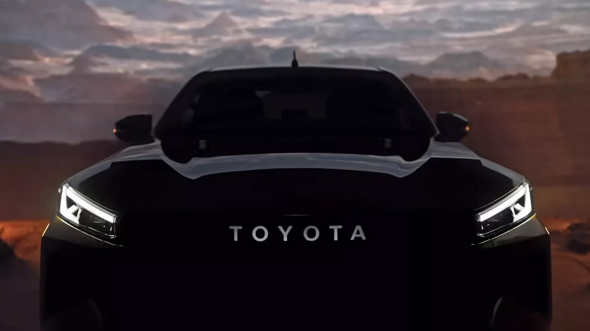 Teaser del nuovo Toyota Hilux 2