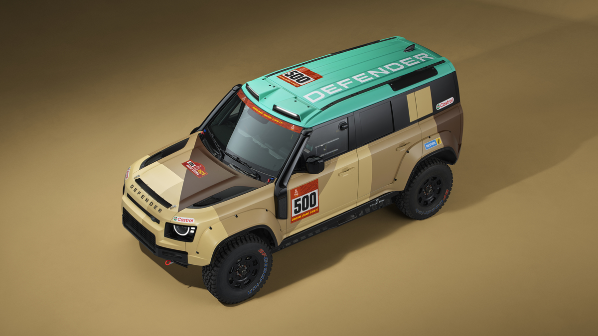 Cambiamenti tecnici nel Land Rover Defender Dakar D7X-R