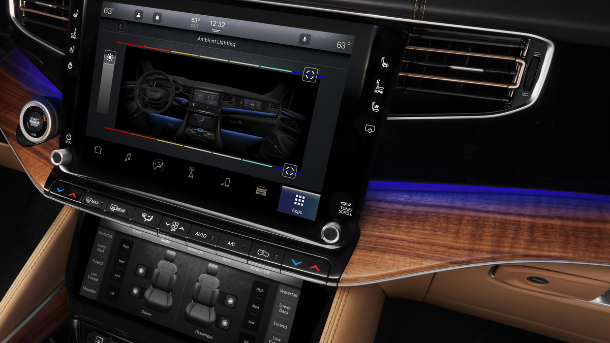 Image of the front panel of Grand Wagoneer 2026