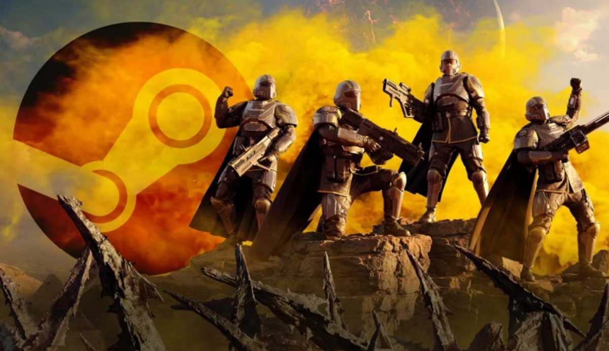 Lo sparatutto cooperativo Helldivers 2 ha conquistato la vetta della classifica di vendita settimanale di Steam, superando Palworld Lo sparatutto cooperativo Helldivers 2 ha conquistato la vetta della classifica di vendita settimanale di Steam, superando Palworld