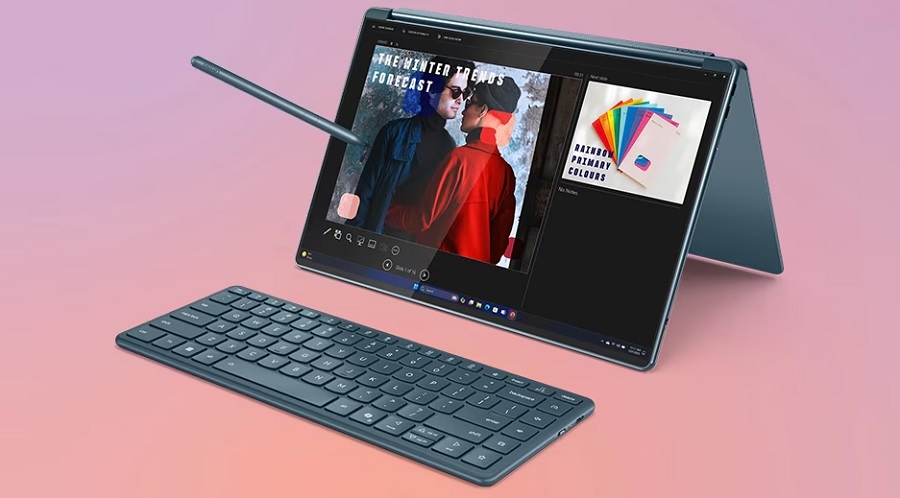 Lavorare con i gesti sullo Yoga Book 9i Lavorare con i gesti sullo Yoga Book 9i