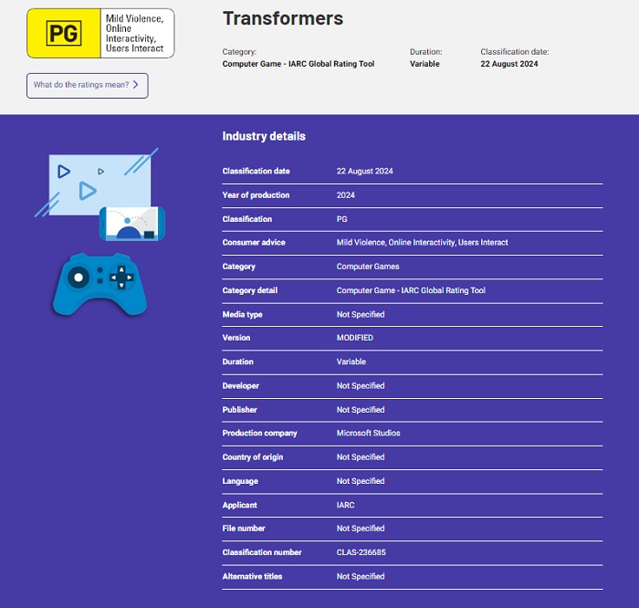 Sembra che Microsoft Studios stia sviluppando almeno due giochi della serie Transformers.-2 Sembra che Microsoft Studios stia sviluppando almeno due giochi della serie Transformers.-2
