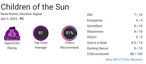 Sniper ha fatto breccia nel cuore dei giocatori: il puzzle shooter Children of the Sun ottiene ottime recensioni da parte di critica e giocatori-2