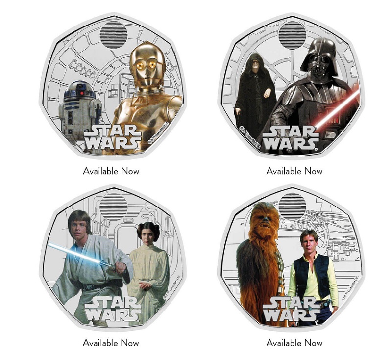 Un regalo regale per i fan di Star Wars: la Zecca del Regno Unito ha pubblicato una collezione numismatica con i personaggi dell'iconica saga cinematografica.-2 Un regalo regale per i fan di Star Wars: la Zecca del Regno Unito ha pubblicato una collezione numismatica con i personaggi dell'iconica saga cinematografica.-2