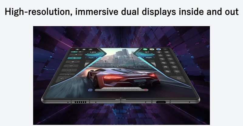 Modulo fotocamera principale del Nubia Fold