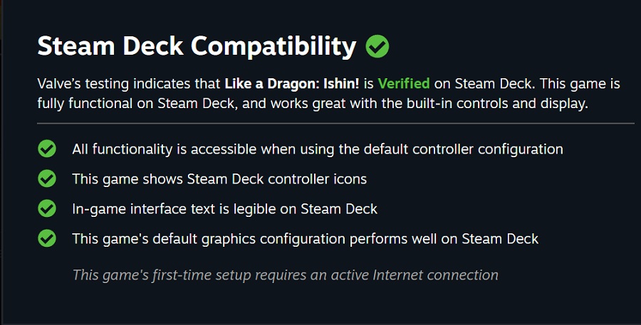 Il remake di Like a Dragon: Ishin! sarà pienamente compatibile con la console portatile Steam Deck-2 Il remake di Like a Dragon: Ishin! sarà pienamente compatibile con la console portatile Steam Deck-2