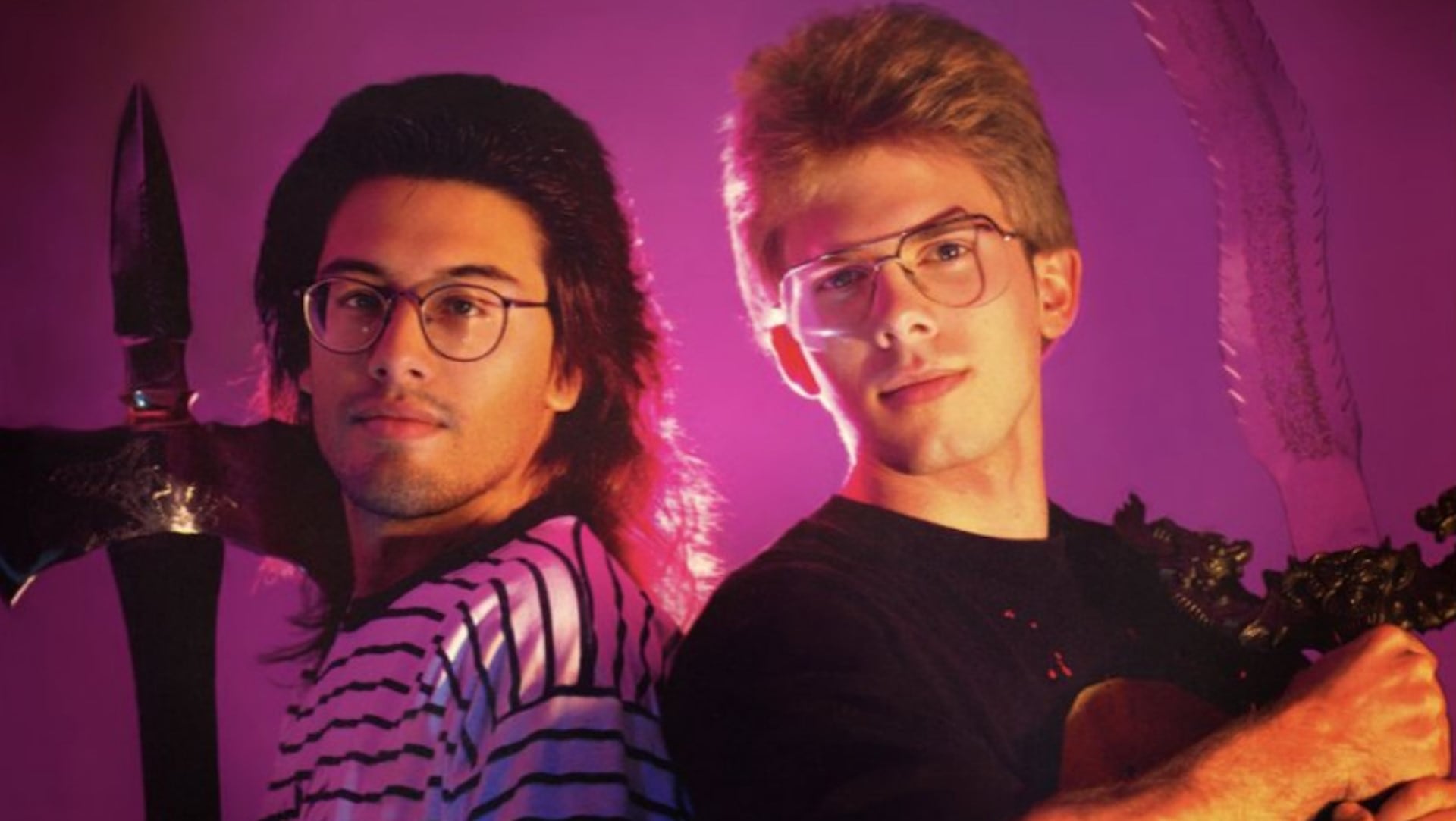 John Romero e John Carmack nel 1990 John Romero e John Carmack nel 1990