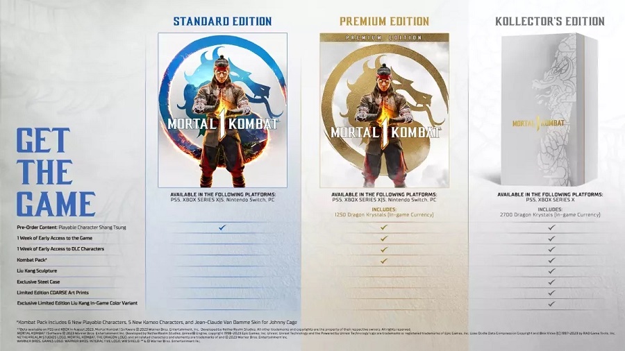 Sono state rilasciate tre edizioni del gioco di combattimento Mortal Kombat 1. L'edizione da collezione includerà una bella statuetta dell'antagonista principale del gioco.-3 Sono state rilasciate tre edizioni del gioco di combattimento Mortal Kombat 1. L'edizione da collezione includerà una bella statuetta dell'antagonista principale del gioco.-3