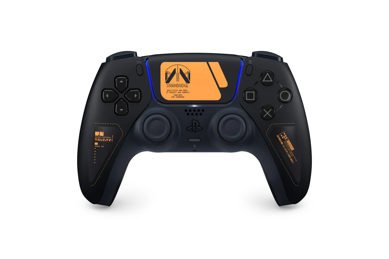 Gamepad PS5 Death Stranding 2 in Nero Mezzanotte Gamepad PS5 Death Stranding 2 in Nero Mezzanotte