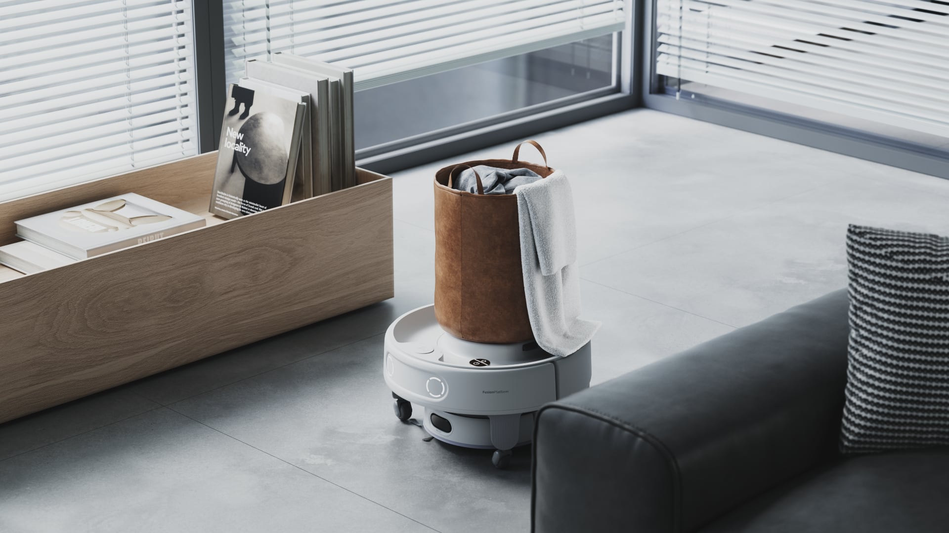 Consegna con SwitchBot K20+ Pro. Illustrazione: SwitchBot