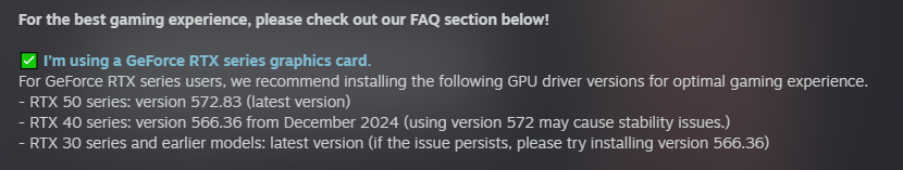 Immagine del problema del driver NVIDIA in The First Berserker: Khazan Immagine del problema del driver NVIDIA in The First Berserker: Khazan
